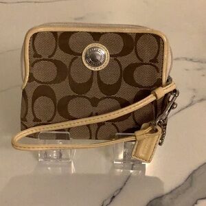 COACH wristlet